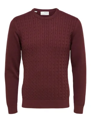 Aiko Knit Cable Crew