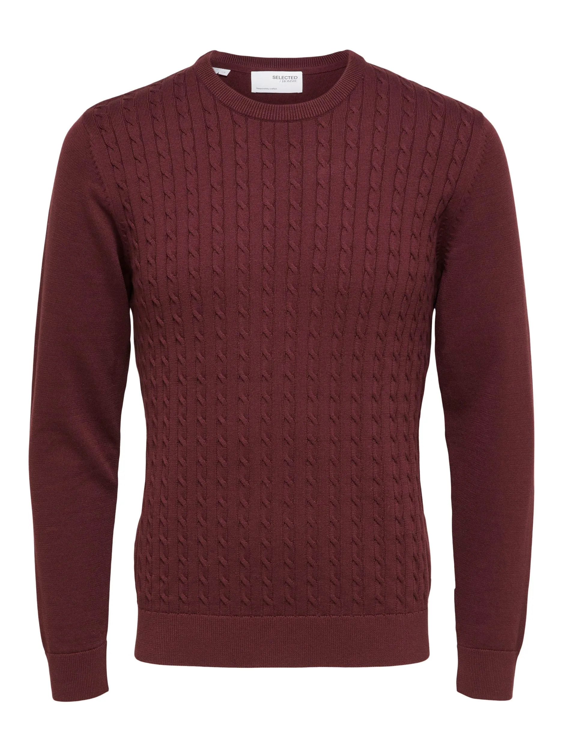 Aiko Knit Cable Crew