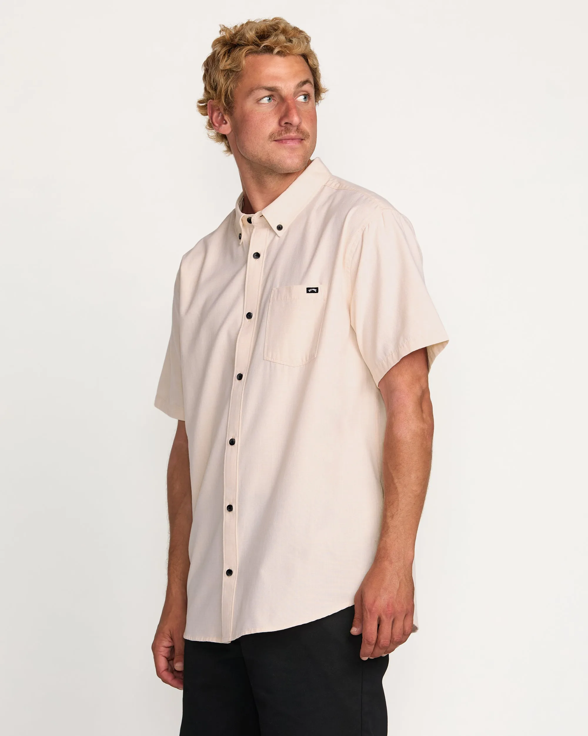 All Day Short Sleeve Shirt - Coral Haze Billabong
