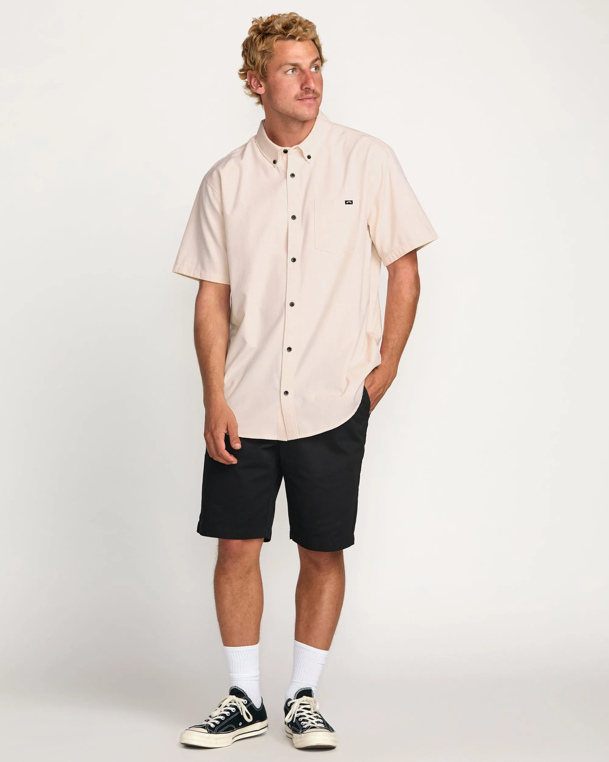 All Day Short Sleeve Shirt - Coral Haze Billabong