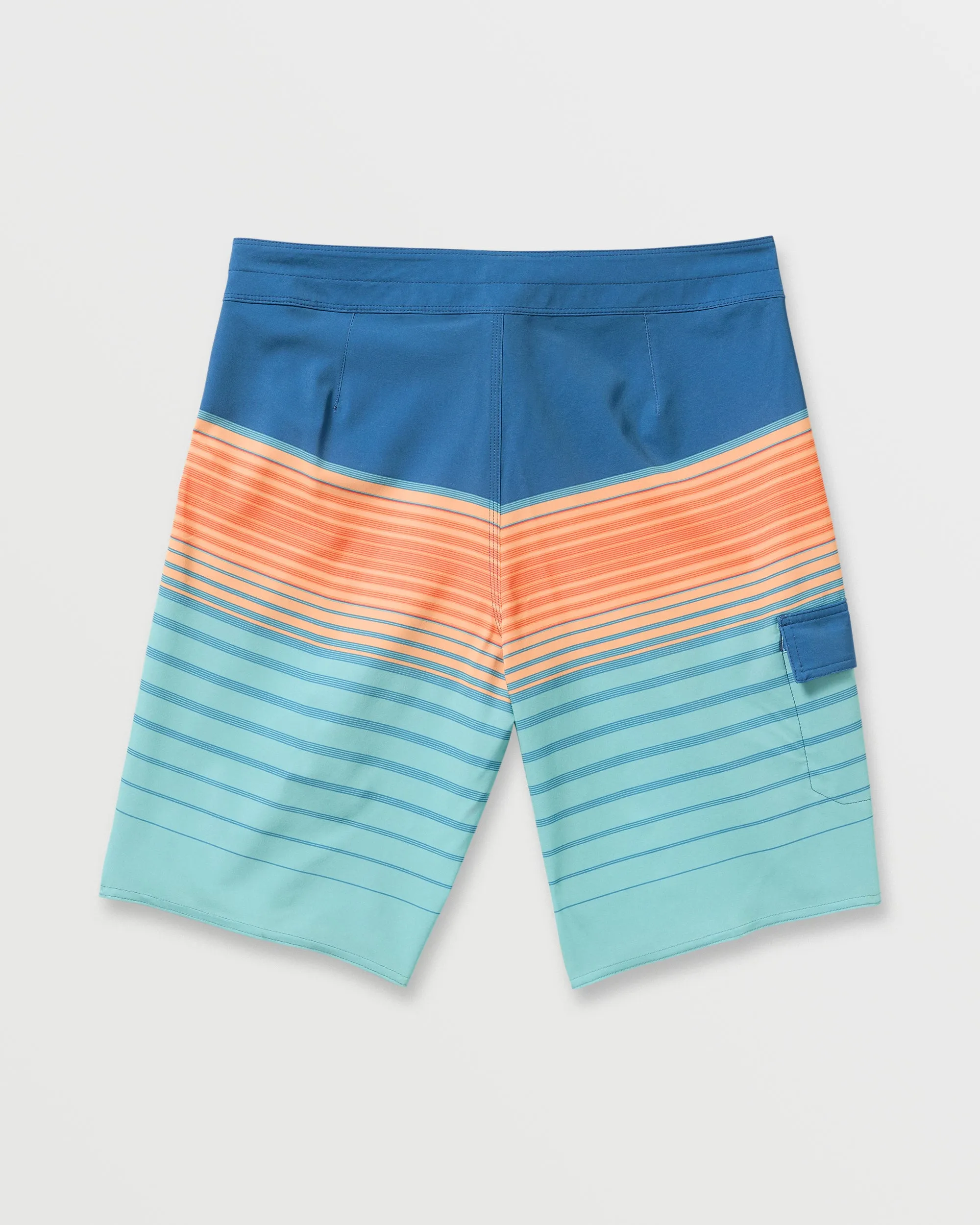 All Day Stripe Pro Performance 20" Boardshorts - Deep Blue Billabong