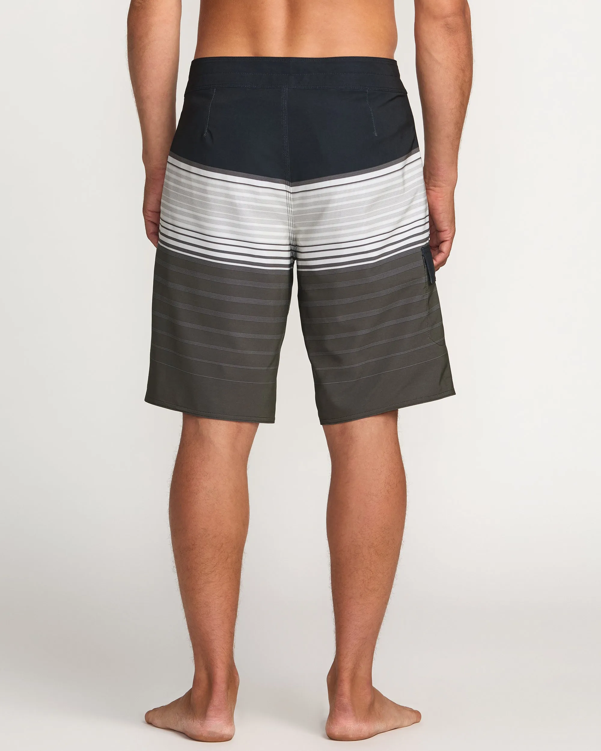 All Day Stripe Pro Performance 20" Boardshorts - Pewter Billabong