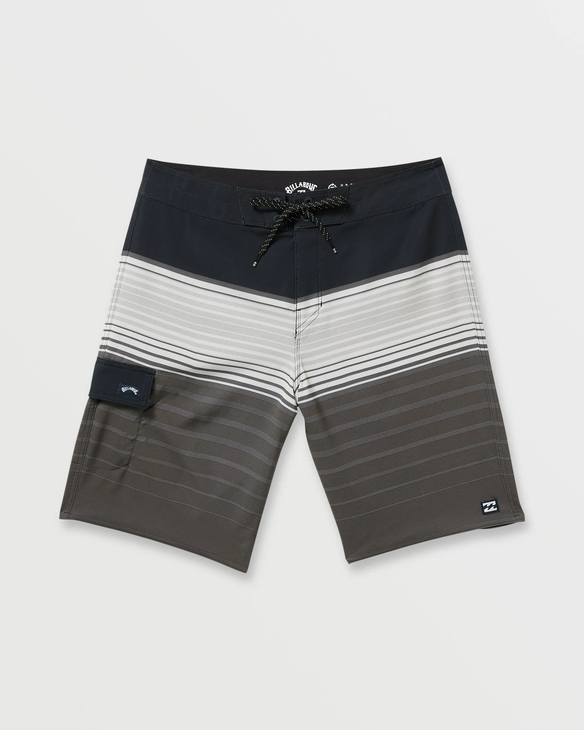 All Day Stripe Pro Performance 20" Boardshorts - Pewter Billabong