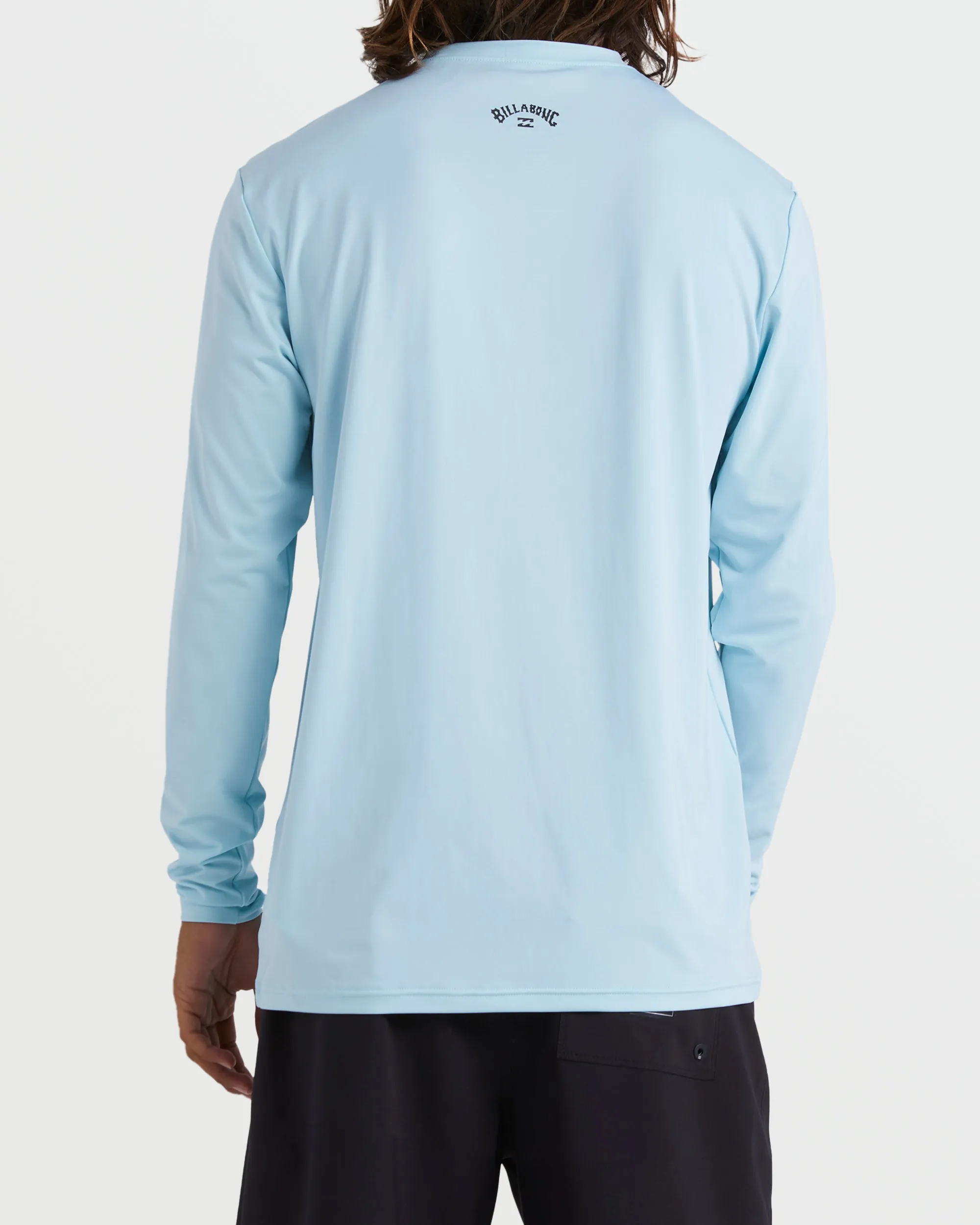 All Day Wave Loose Fit Long Sleeve Surf Tee - Coastal Blue Billabong