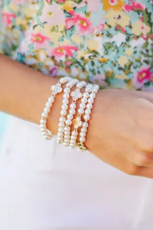 All Over Cream White Bracelet