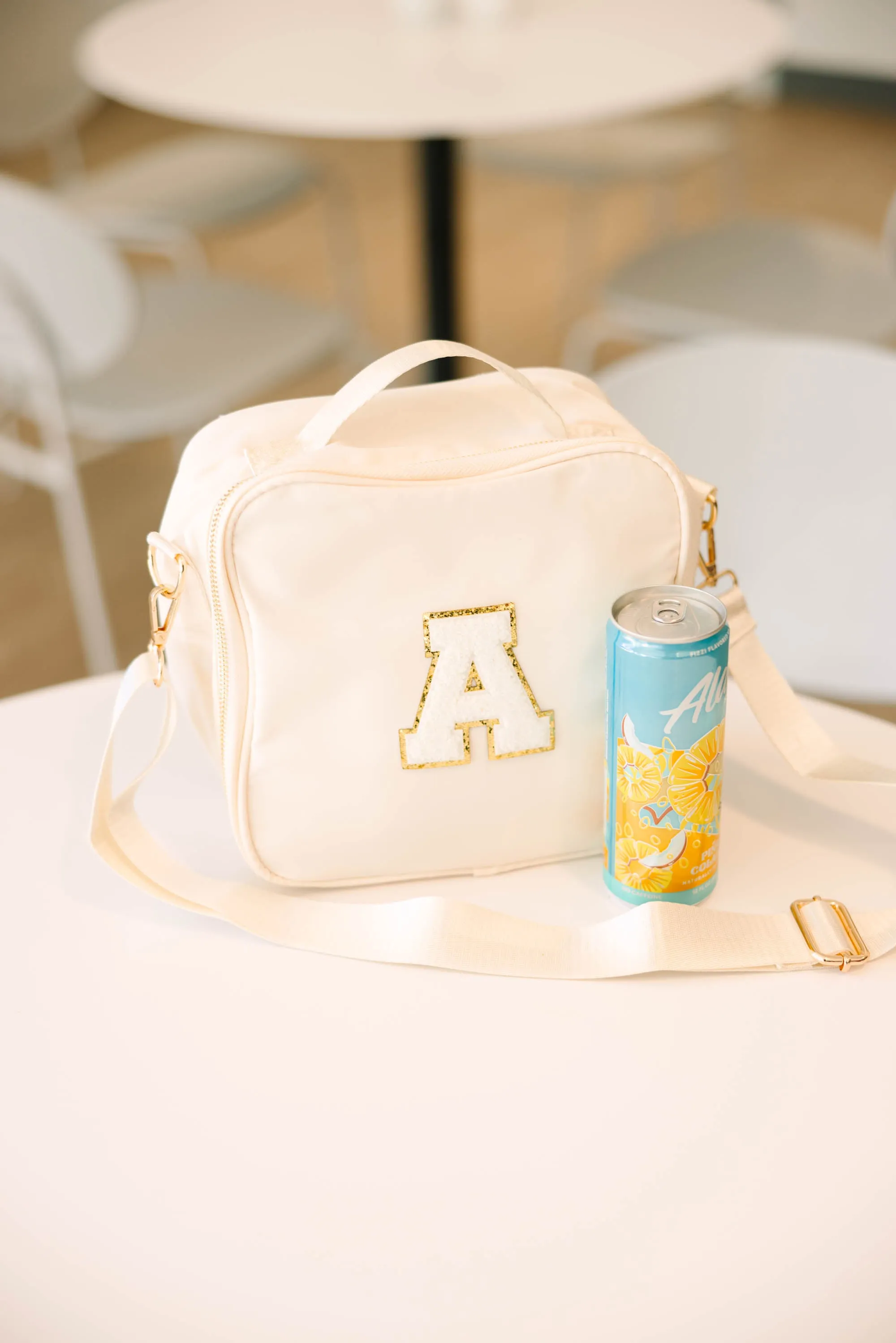 All Packed Up Nude Varsity Lunchbox