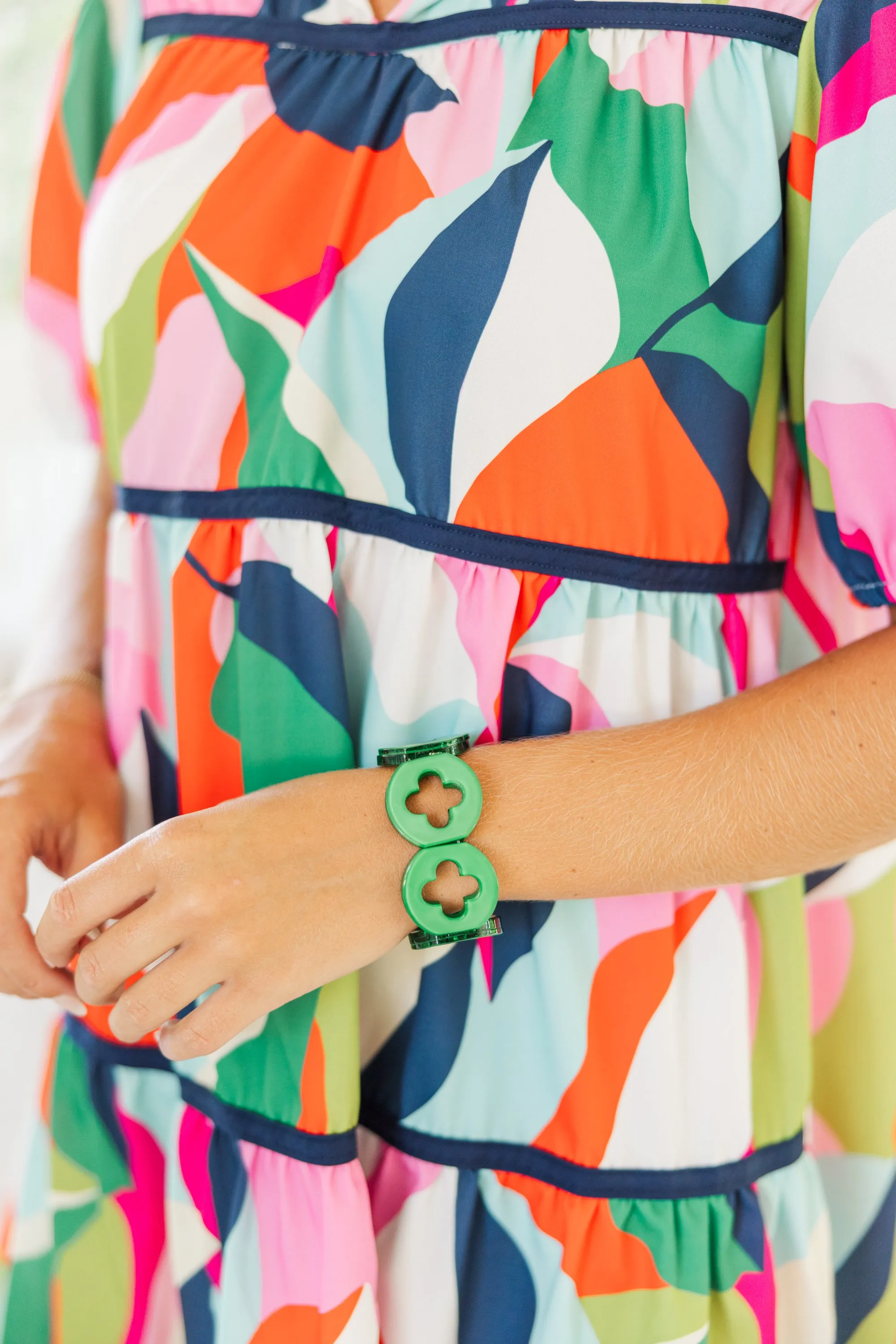 All You Do Green Bracelet