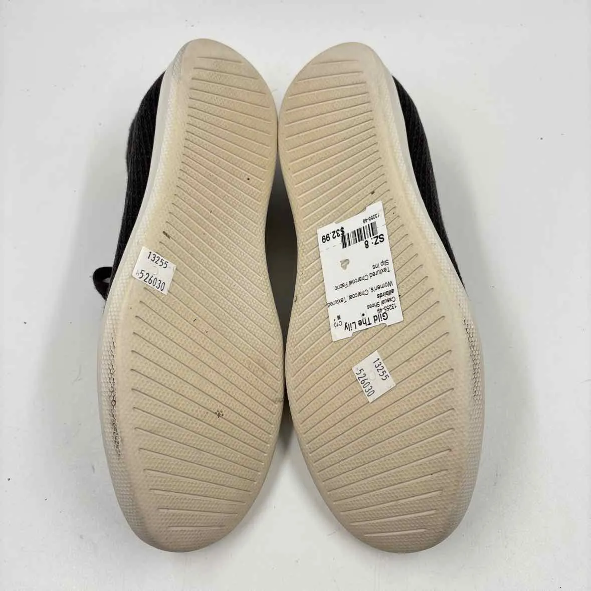 allbirds Women's Shoe Size 8 Charcoal Textured Casual Shoes