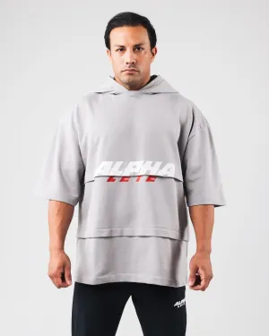 Alpha Layered Hoodie - Chrome Alphalete Athletics