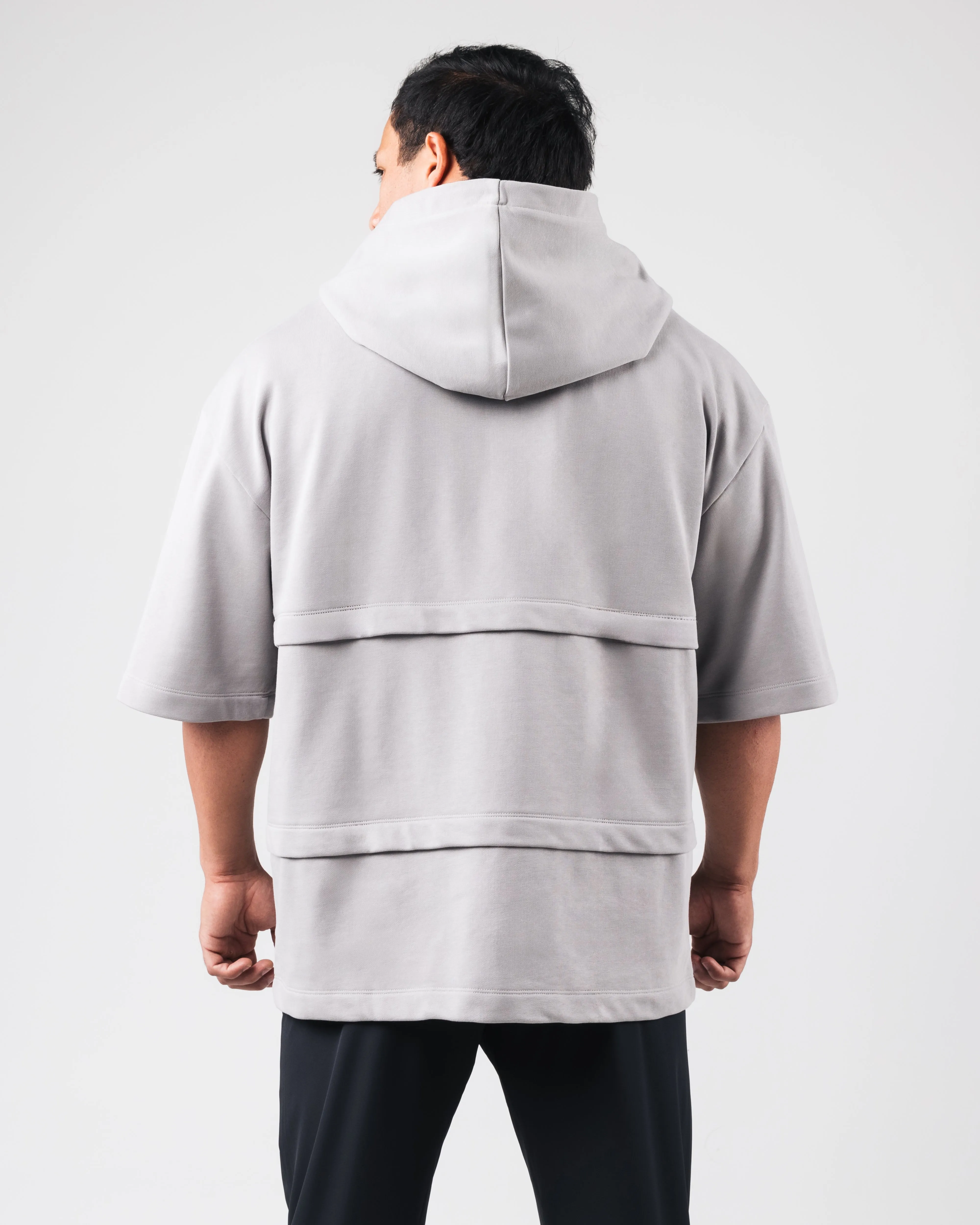 Alpha Layered Hoodie - Chrome Alphalete Athletics
