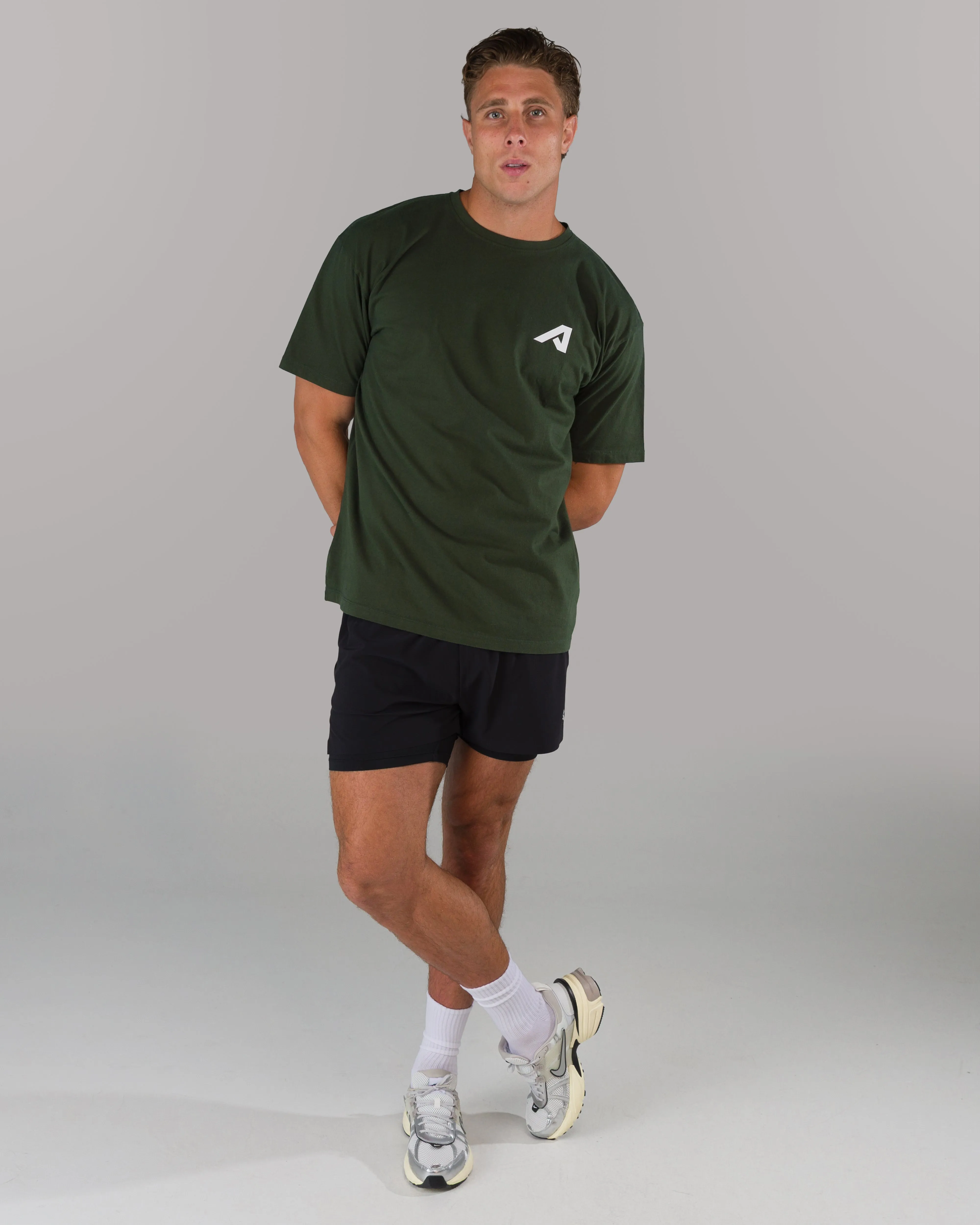 Alpha Tee - Moss Alphalete Athletics
