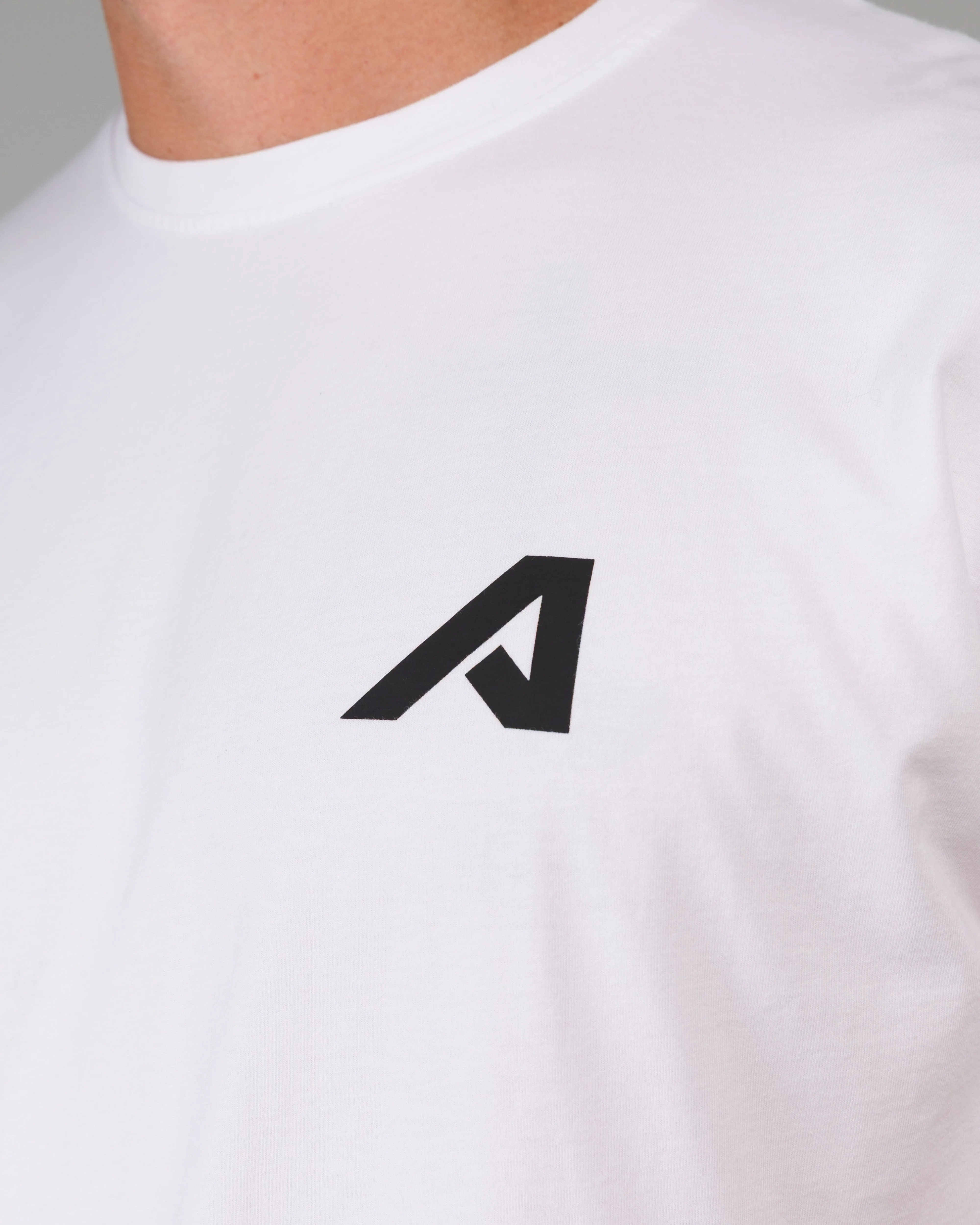Alpha Tee - White Alphalete Athletics