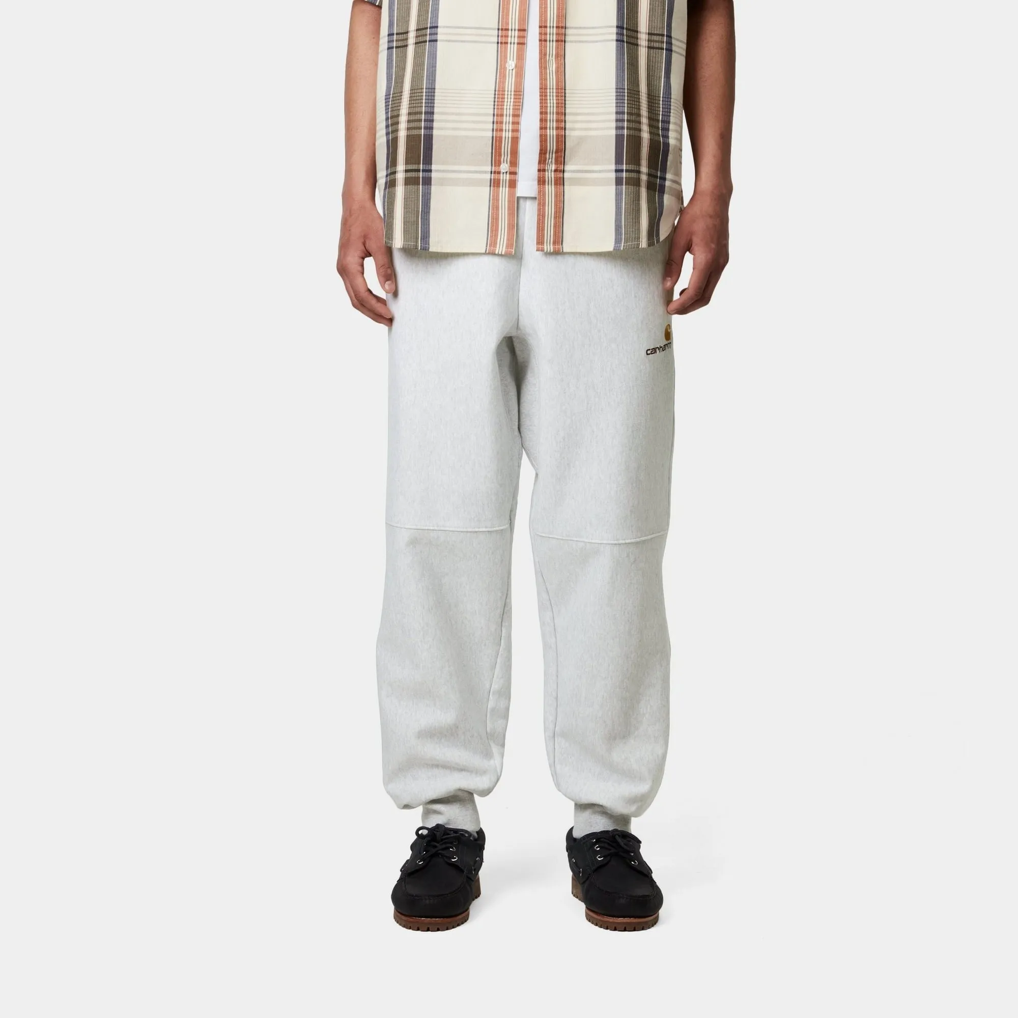 American Script Jogging Pant | Ash Heather Carhartt WIP