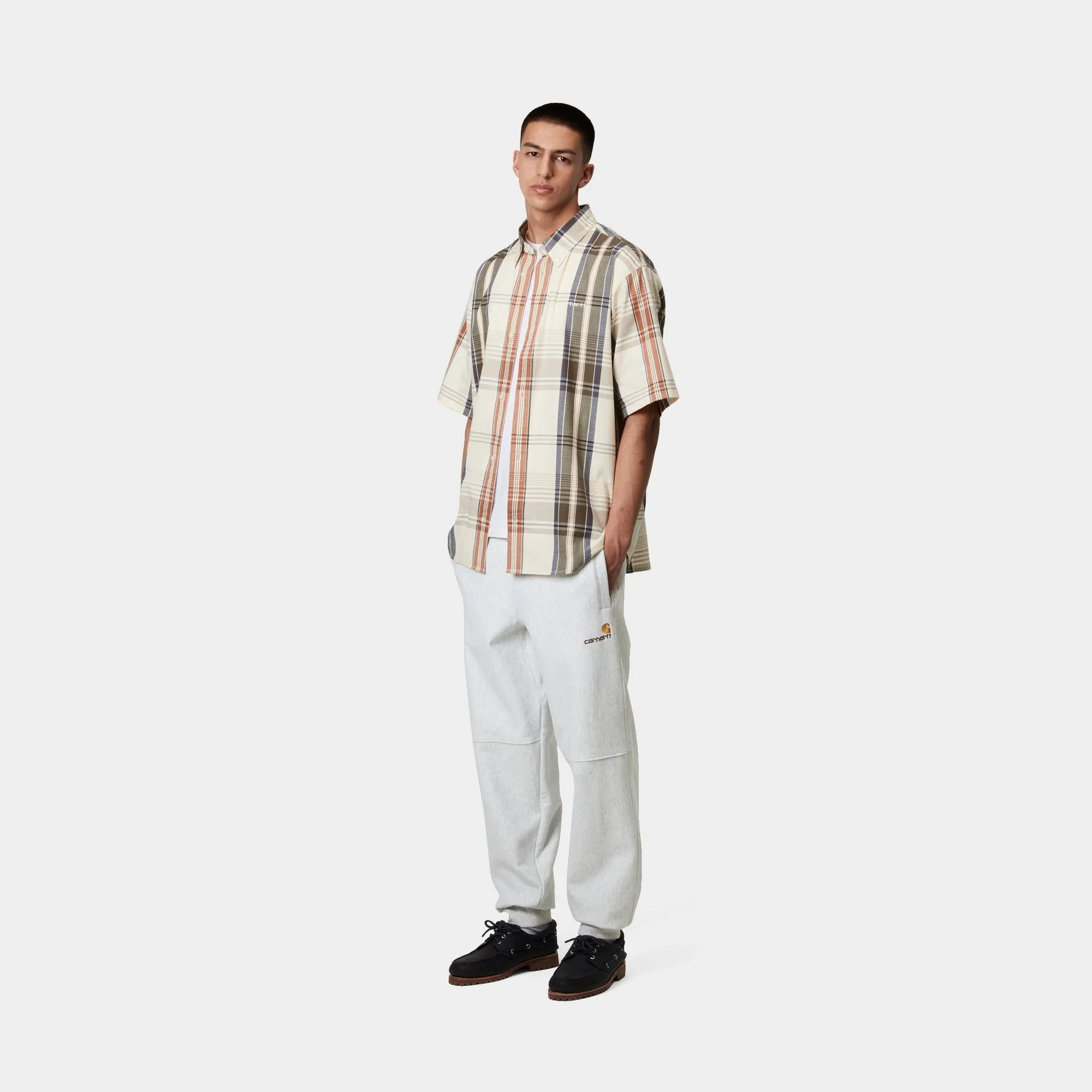 American Script Jogging Pant | Ash Heather Carhartt WIP