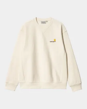 American Script Sweatshirt | Natural Carhartt WIP