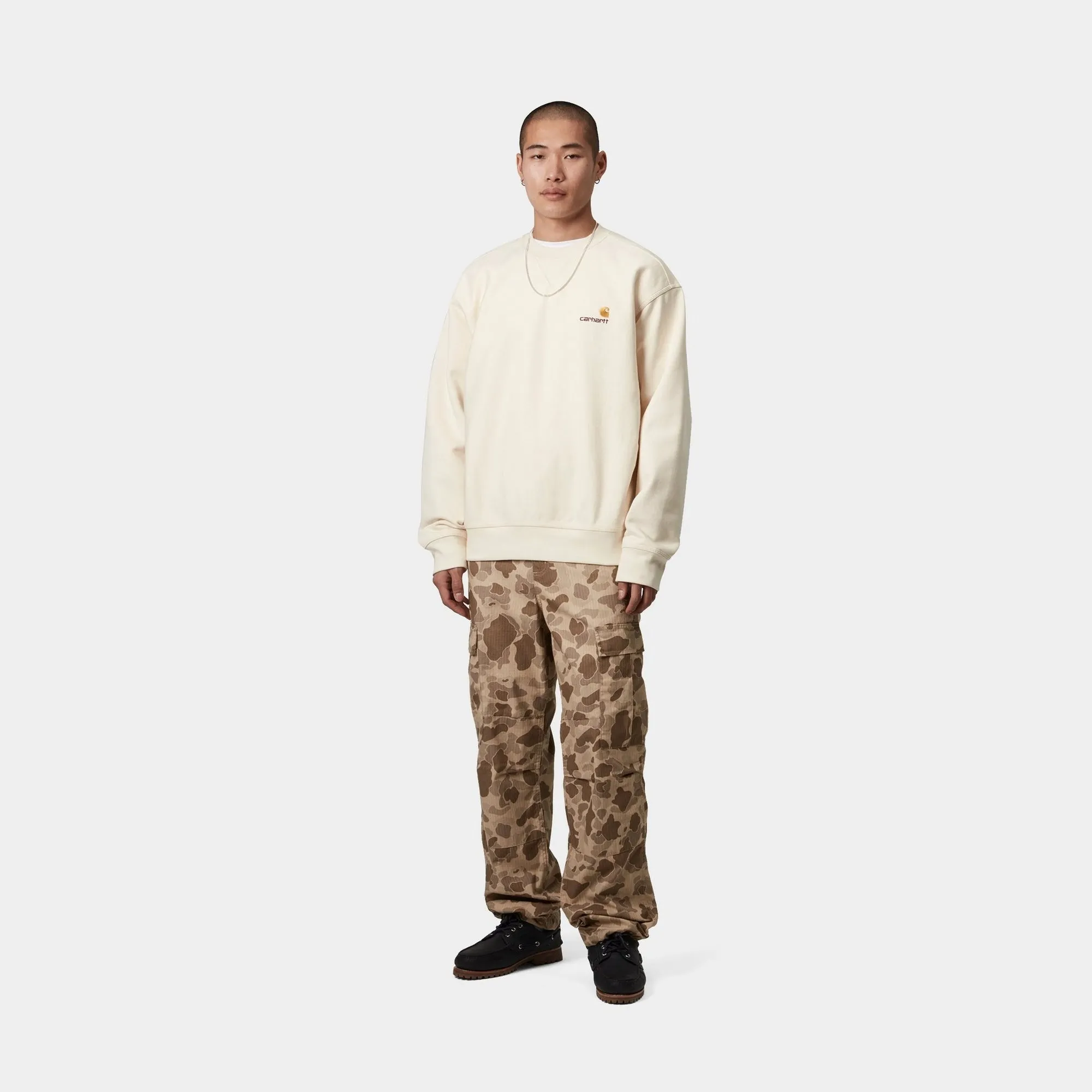 American Script Sweatshirt | Natural Carhartt WIP