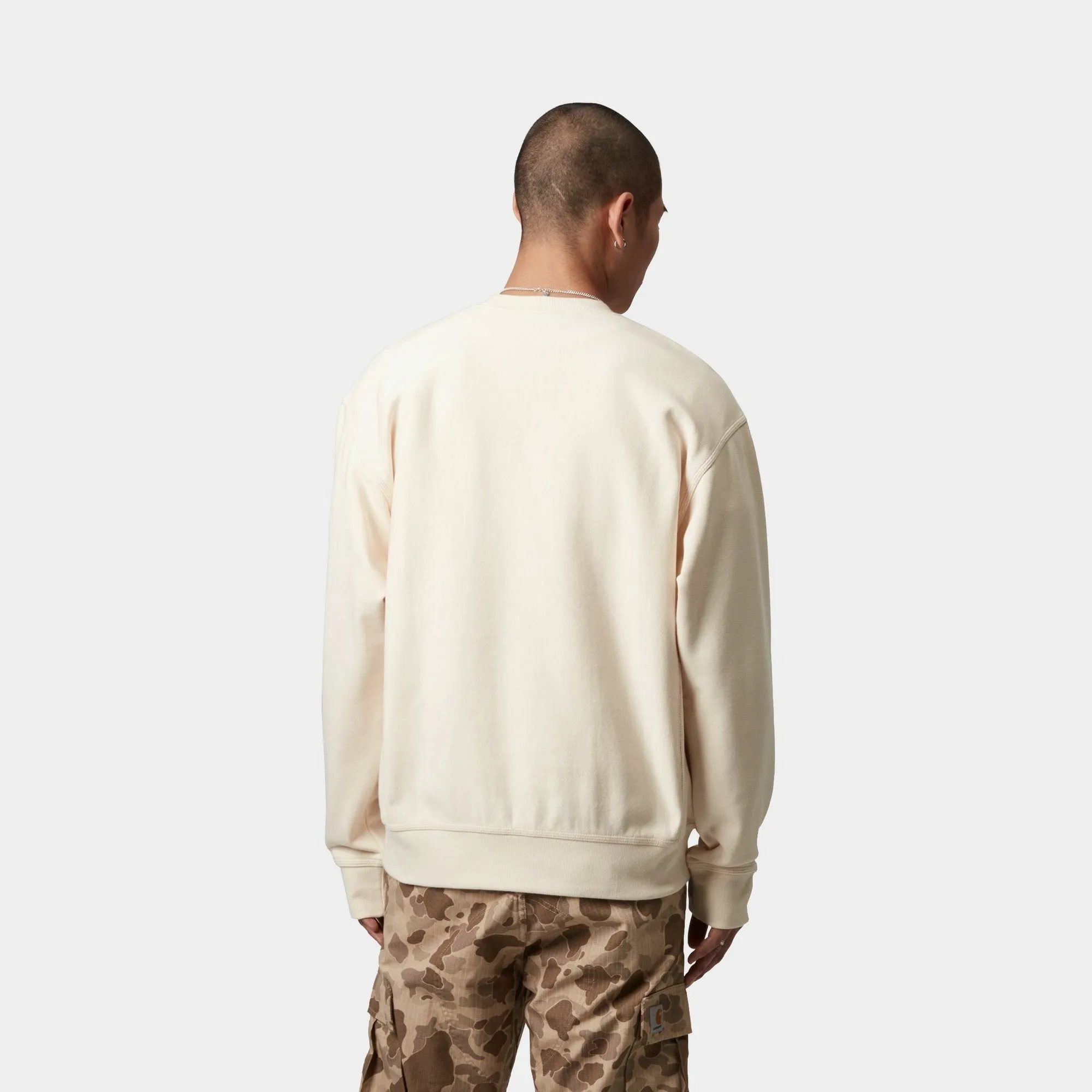 American Script Sweatshirt | Natural Carhartt WIP