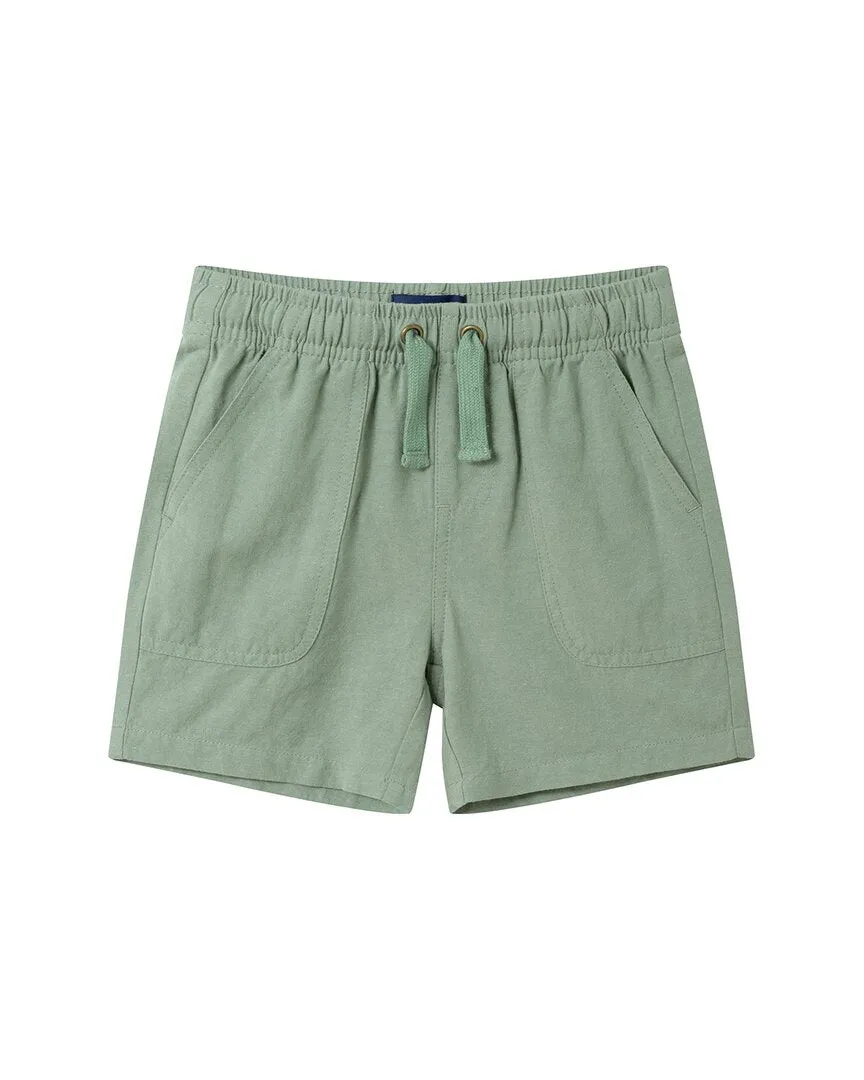 Andy & Evan Linen-Blend Short