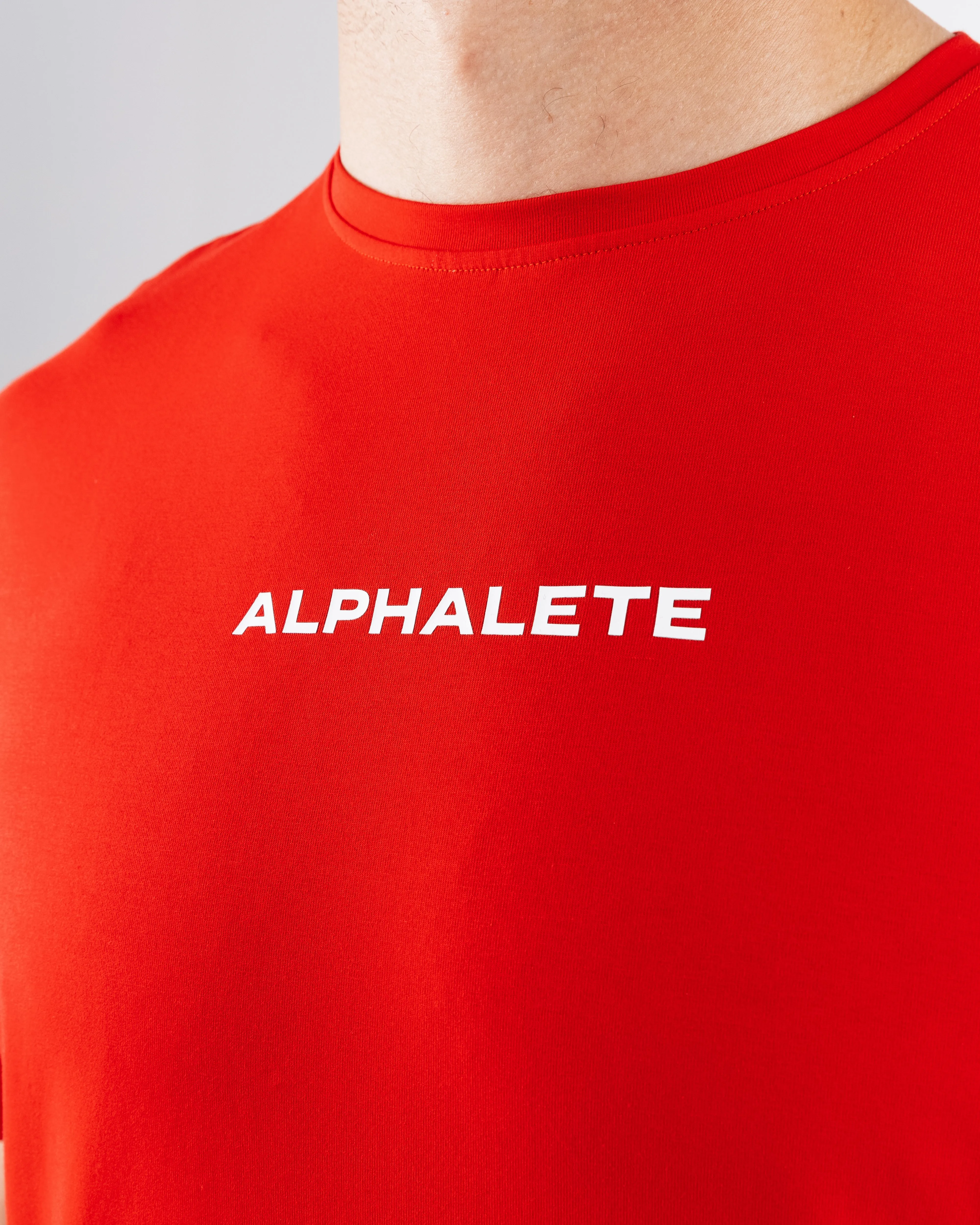 Anniversary Tee - Formula Red Alphalete Athletics