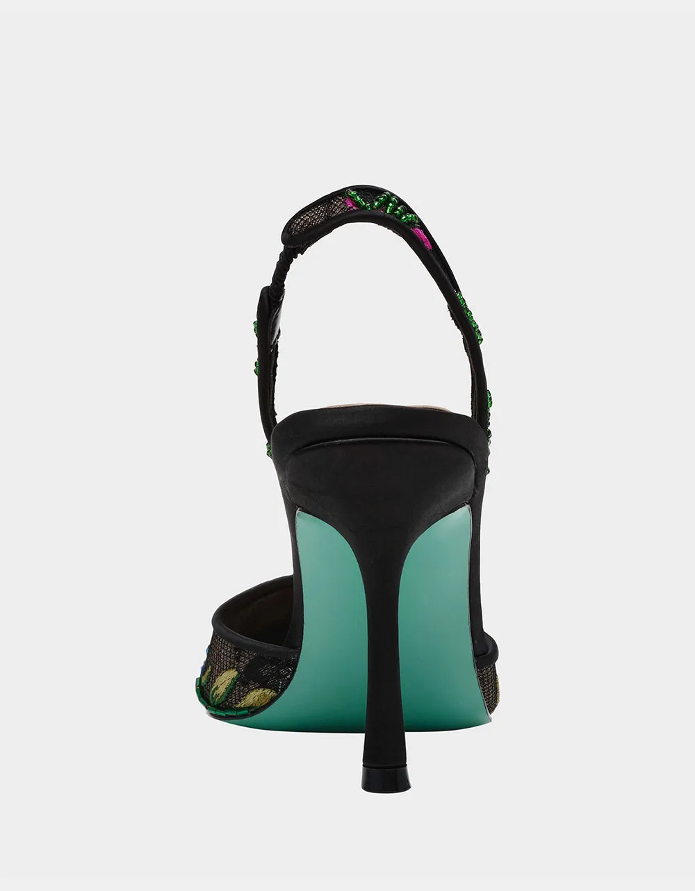 APRIL BLACK MULTI FLORAL Betsey Johnson