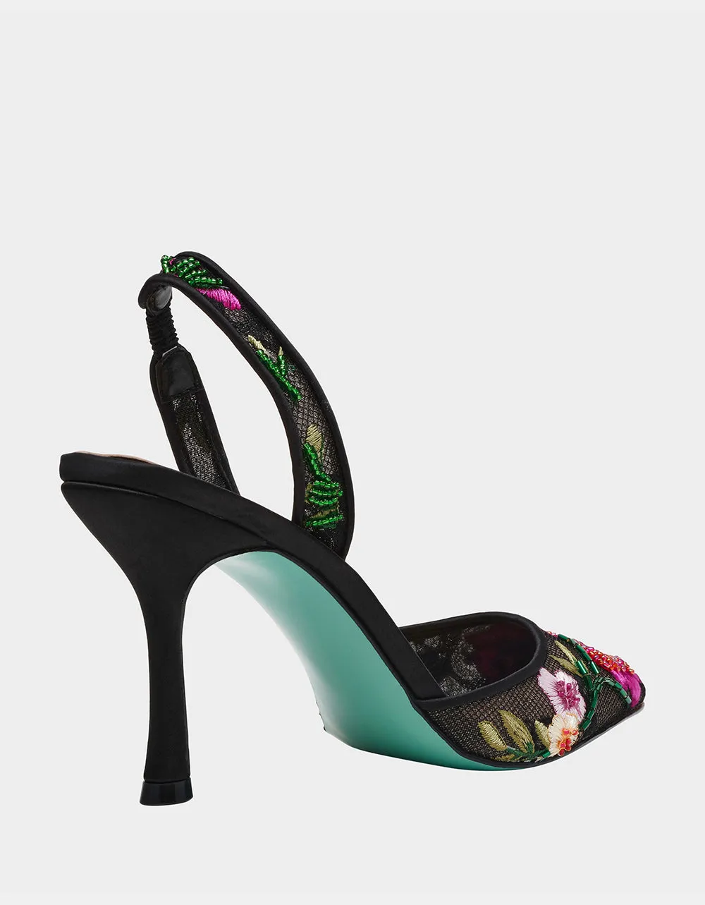 APRIL BLACK MULTI FLORAL Betsey Johnson