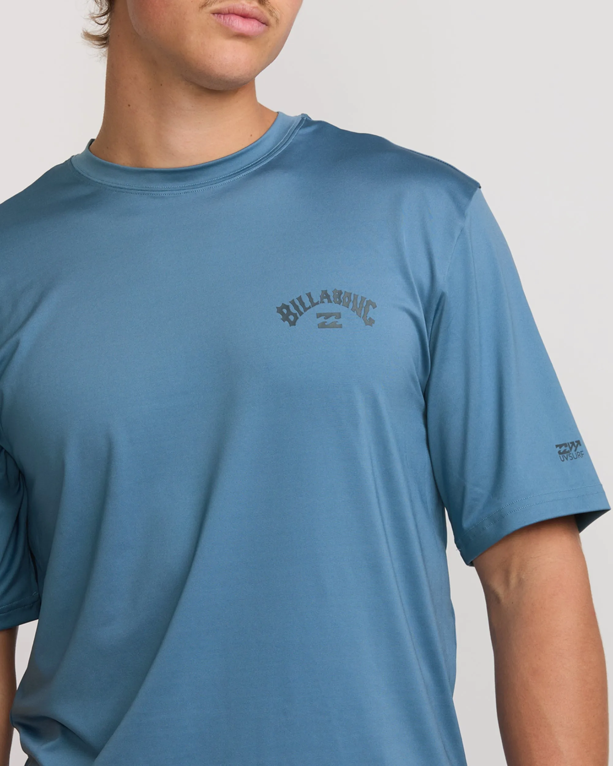 Arch Loose Fit Short Sleeve Surf Tee - Bay Blue Billabong