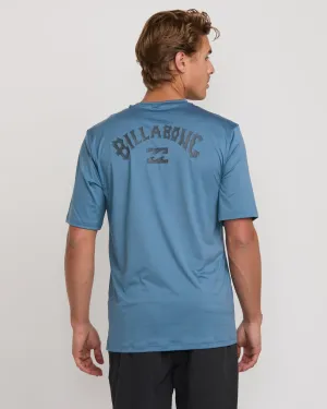 Arch Loose Fit Short Sleeve Surf Tee - Bay Blue Billabong