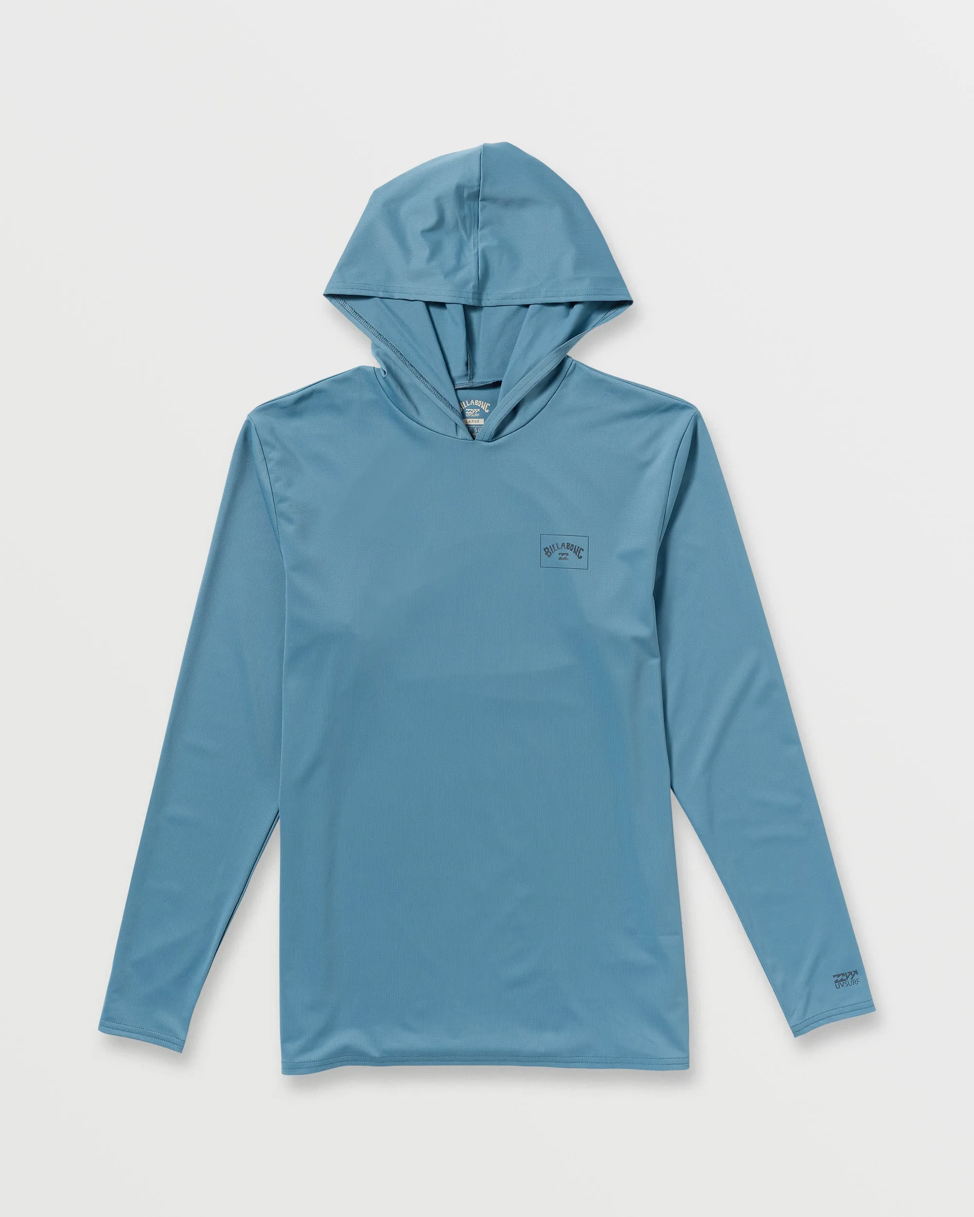 Arch Mesh Long Sleeve Hooded Surf Tee - Bay Blue Billabong