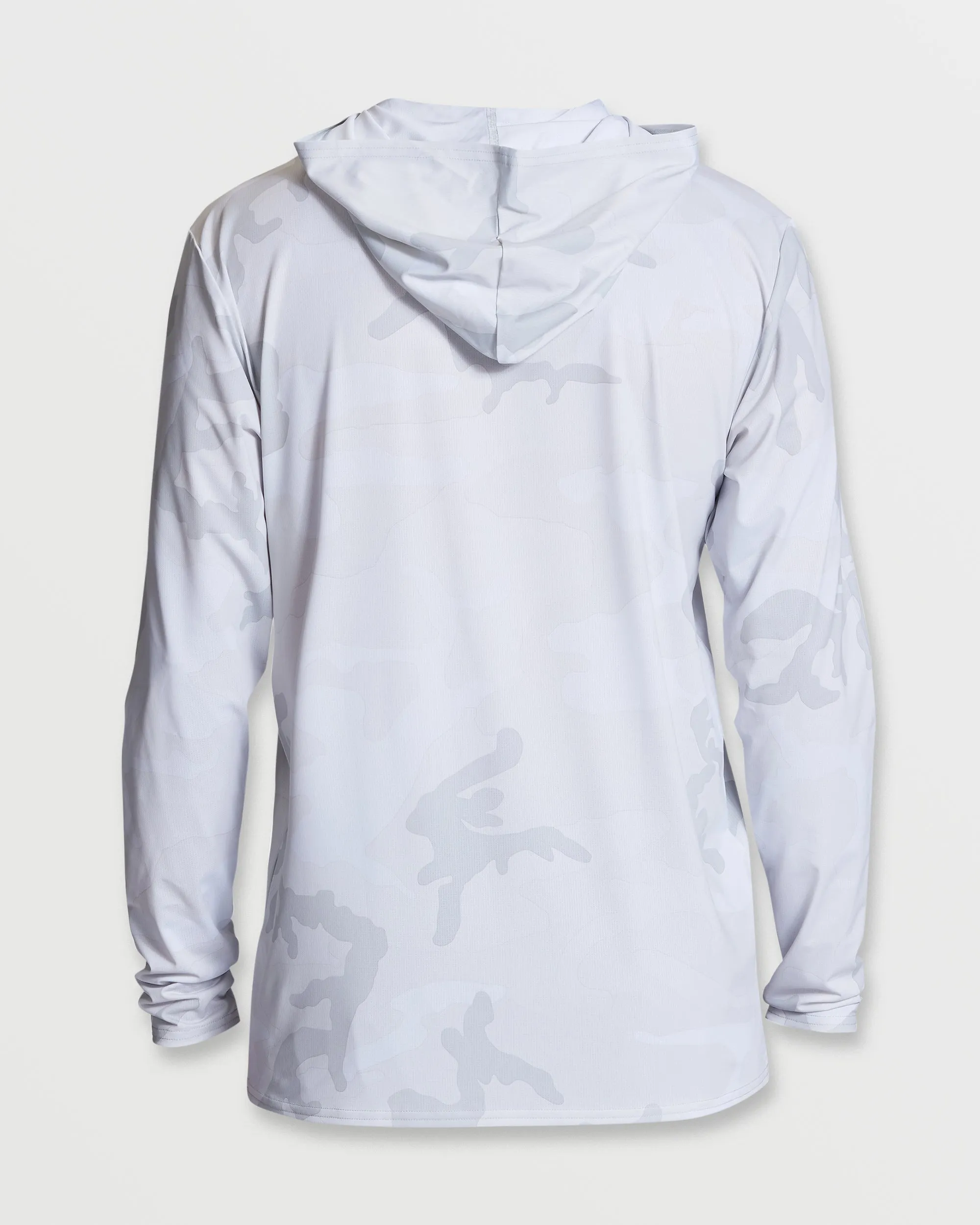 Arch Mesh Long Sleeve Hooded Surf Tee - White Camo Billabong