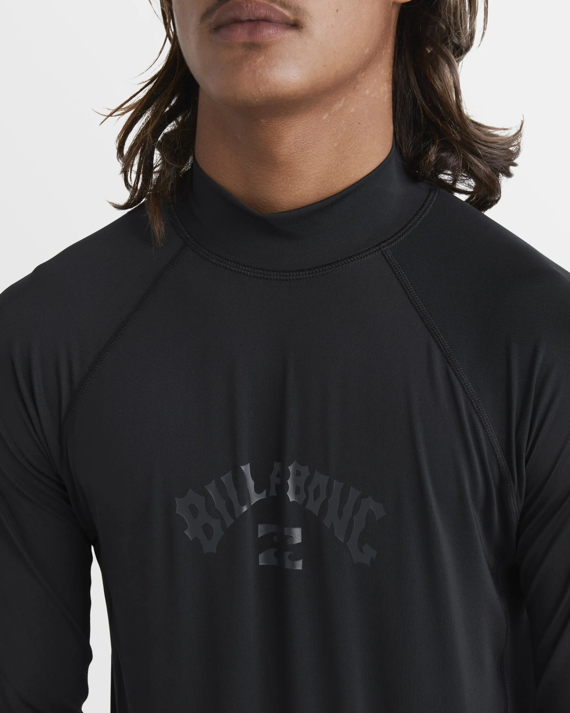 Arch Performance Fit Long Sleeve Rashguard - Black Billabong