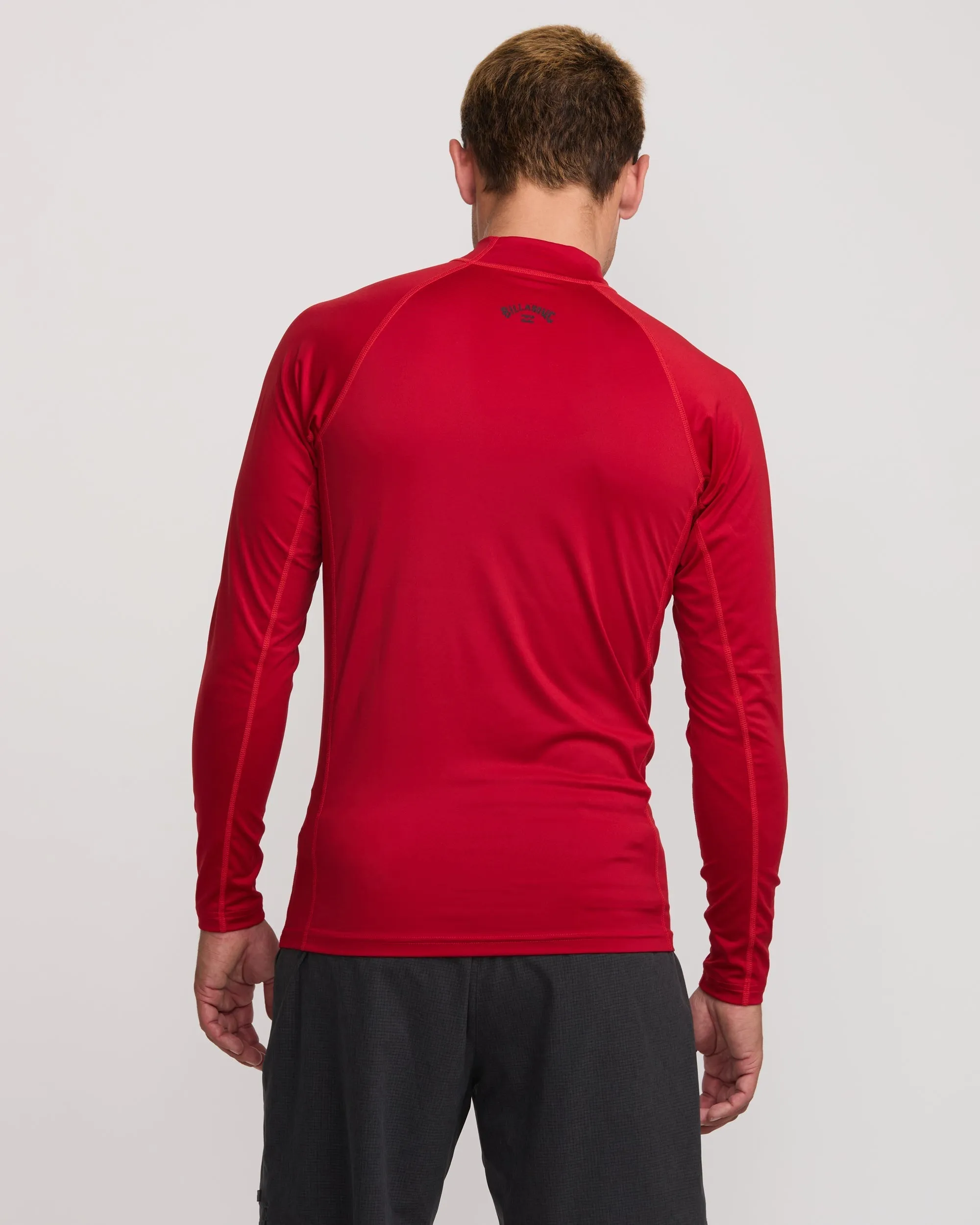 Arch Performance Fit Long Sleeve Rashguard - Scarlet Billabong