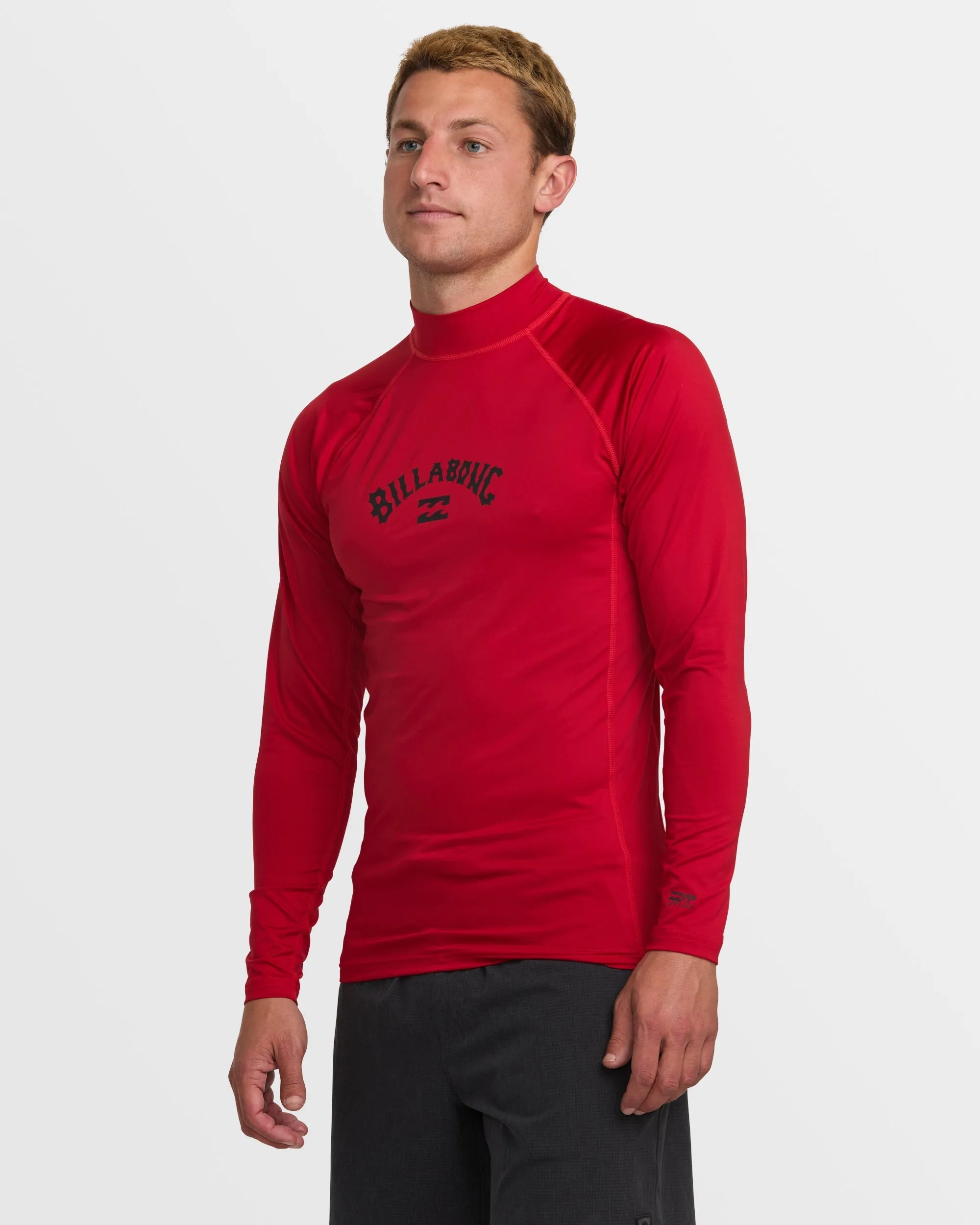 Arch Performance Fit Long Sleeve Rashguard - Scarlet Billabong
