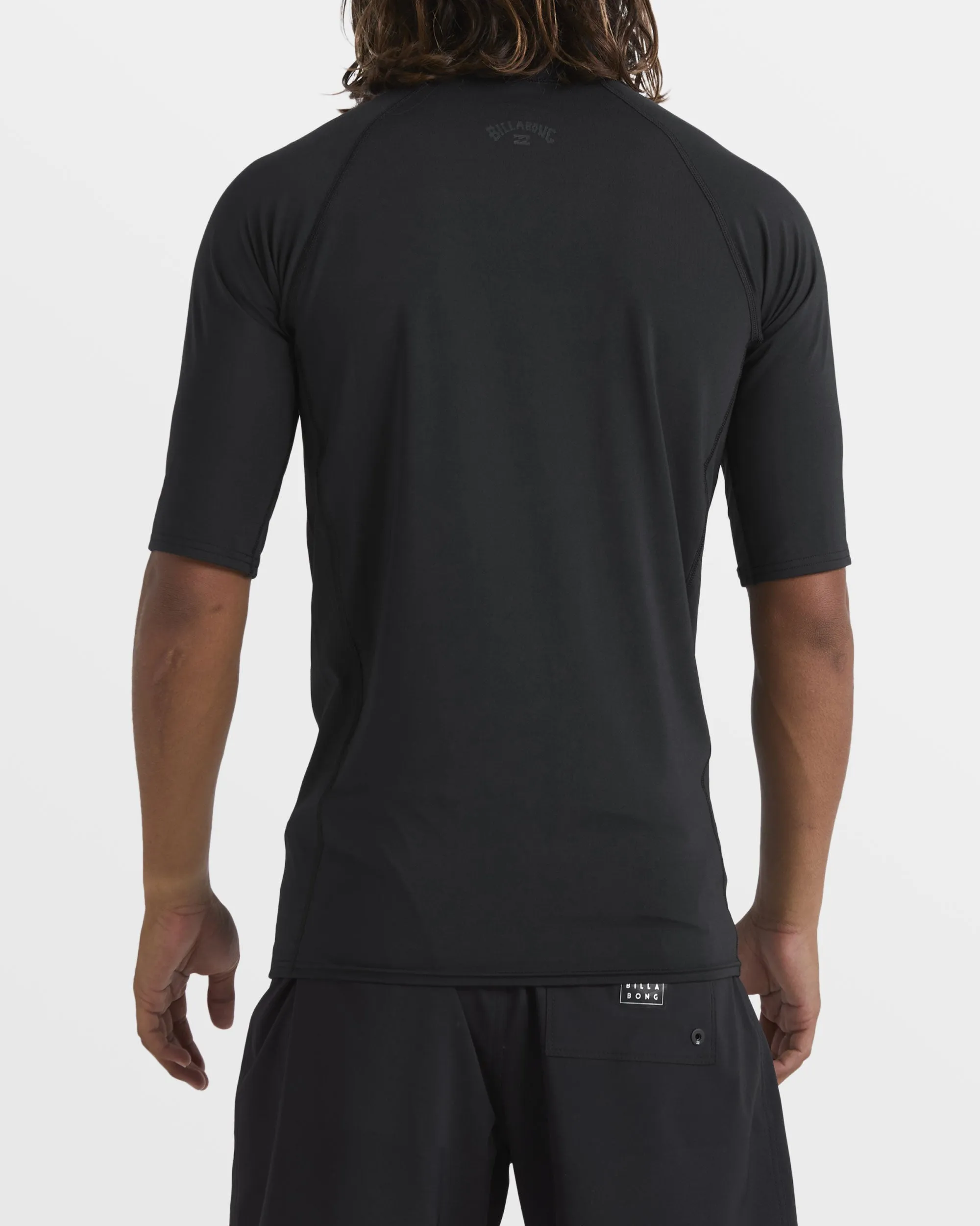 Arch Performance Fit Short Sleeve Rashguard - Black Billabong