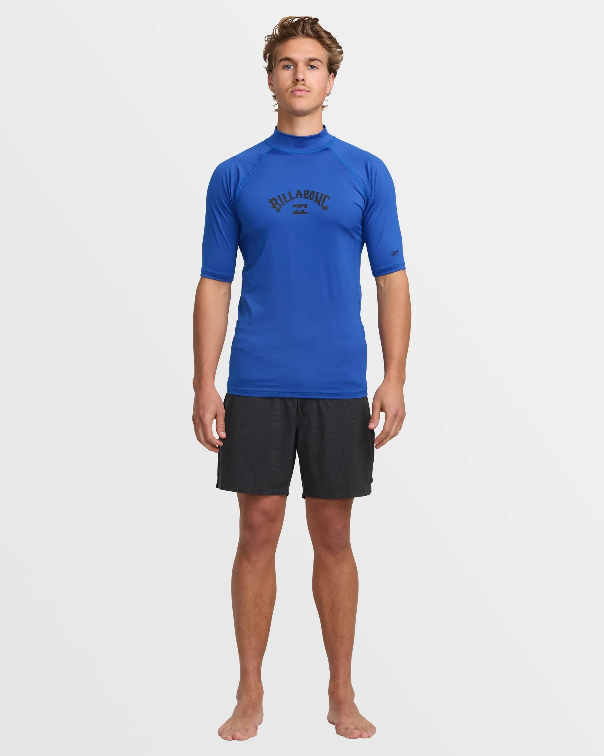 Arch Performance Fit Short Sleeve Rashguard - Cobalt Billabong