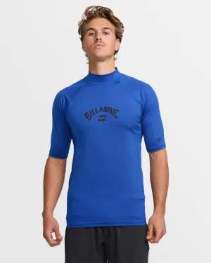 Arch Performance Fit Short Sleeve Rashguard - Cobalt Billabong