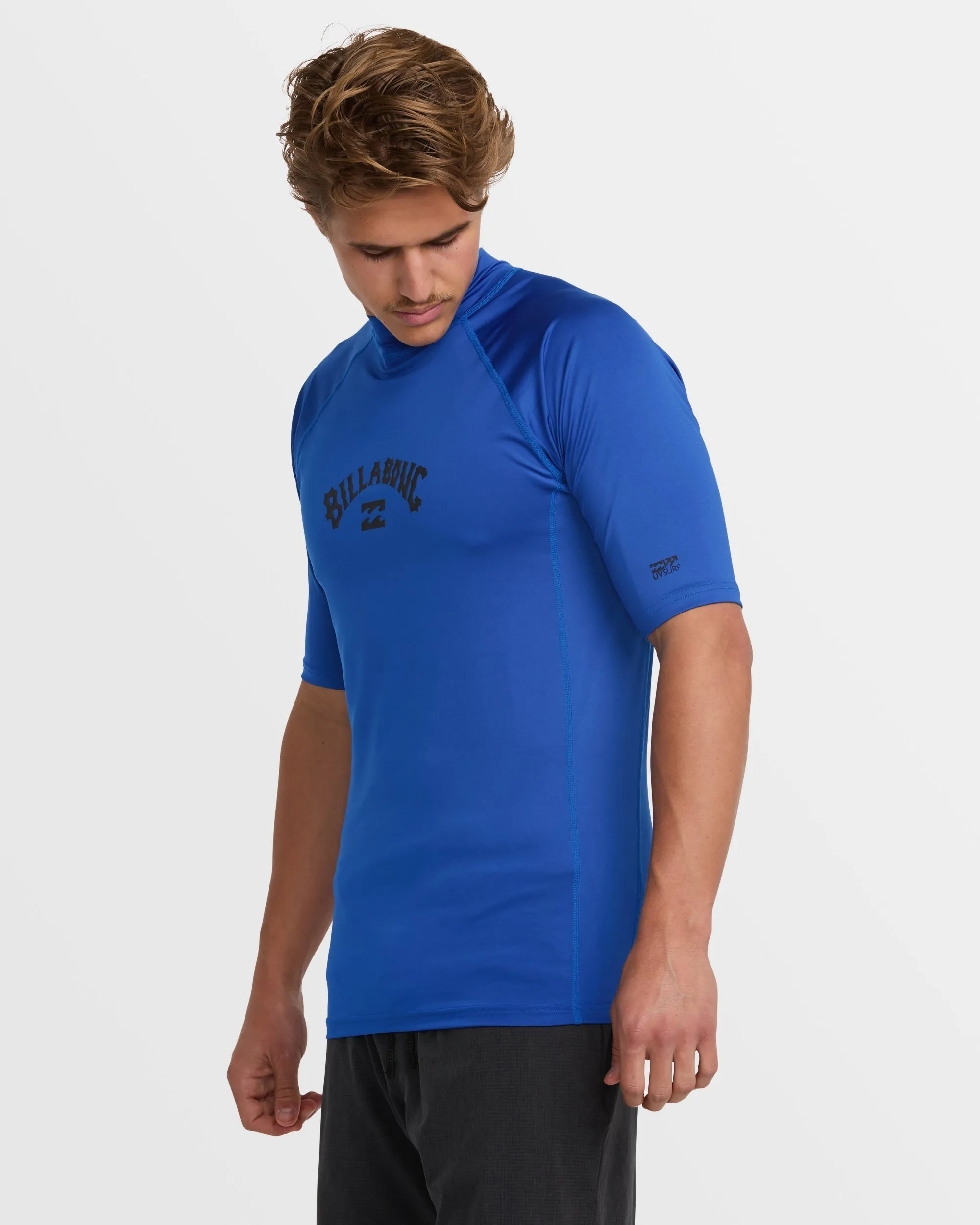 Arch Performance Fit Short Sleeve Rashguard - Cobalt Billabong
