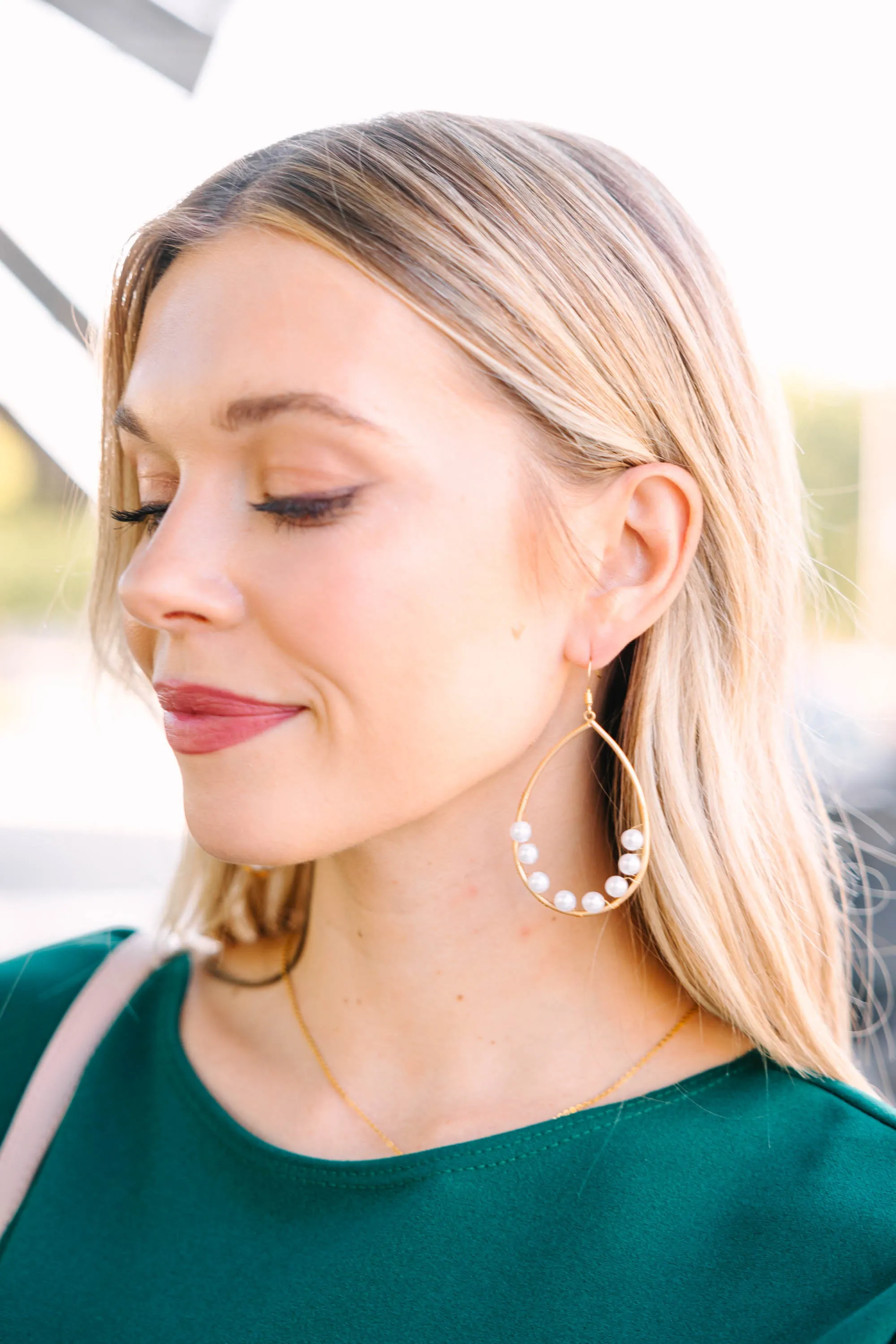 As You Can See Gold Earrings
