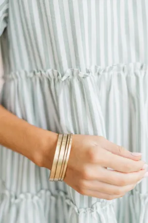 As You Move Gold Bracelet