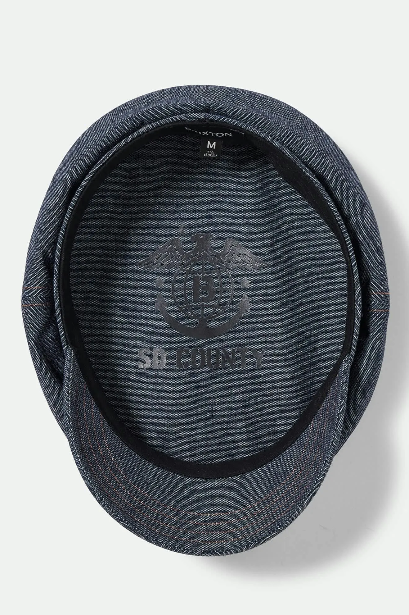 Assembly Fiddler Fisherman Cap - Indigo Brixton