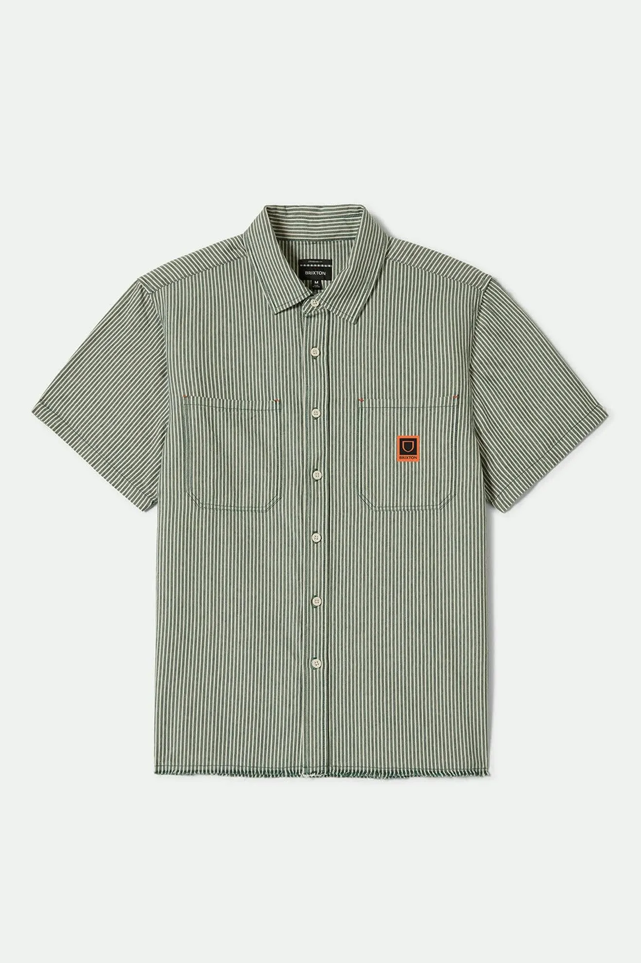 Assembly S/S Shirt - Pine Needle/Whitecap Brixton