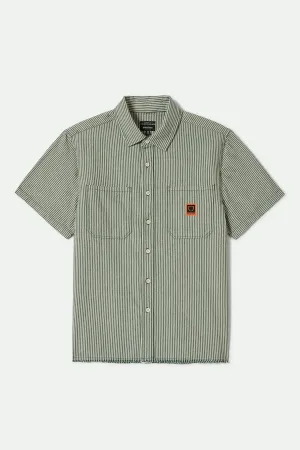 Assembly S/S Shirt - Pine Needle/Whitecap Brixton