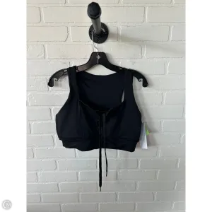 Athletic Bra By Clothes Mentor In Black, Size: Xl