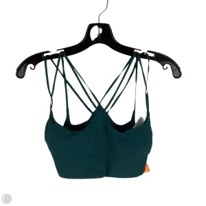 Athletic Bra By Lululemon In Green, Size: 8