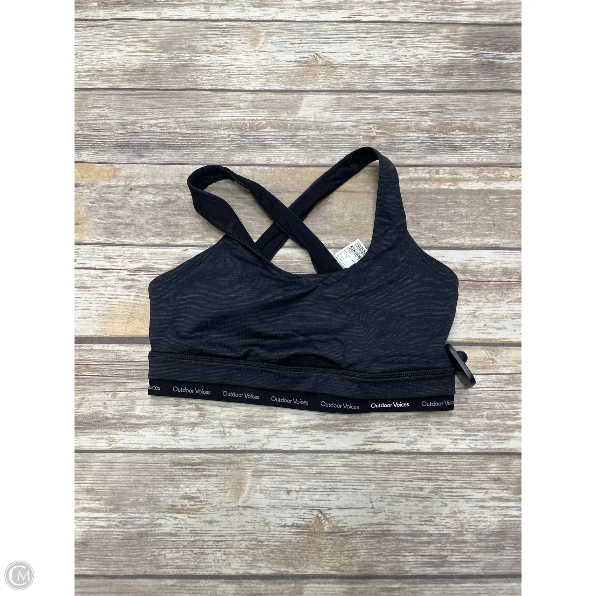 Athletic Bra By Outdoor Voices In Grey, Size: S