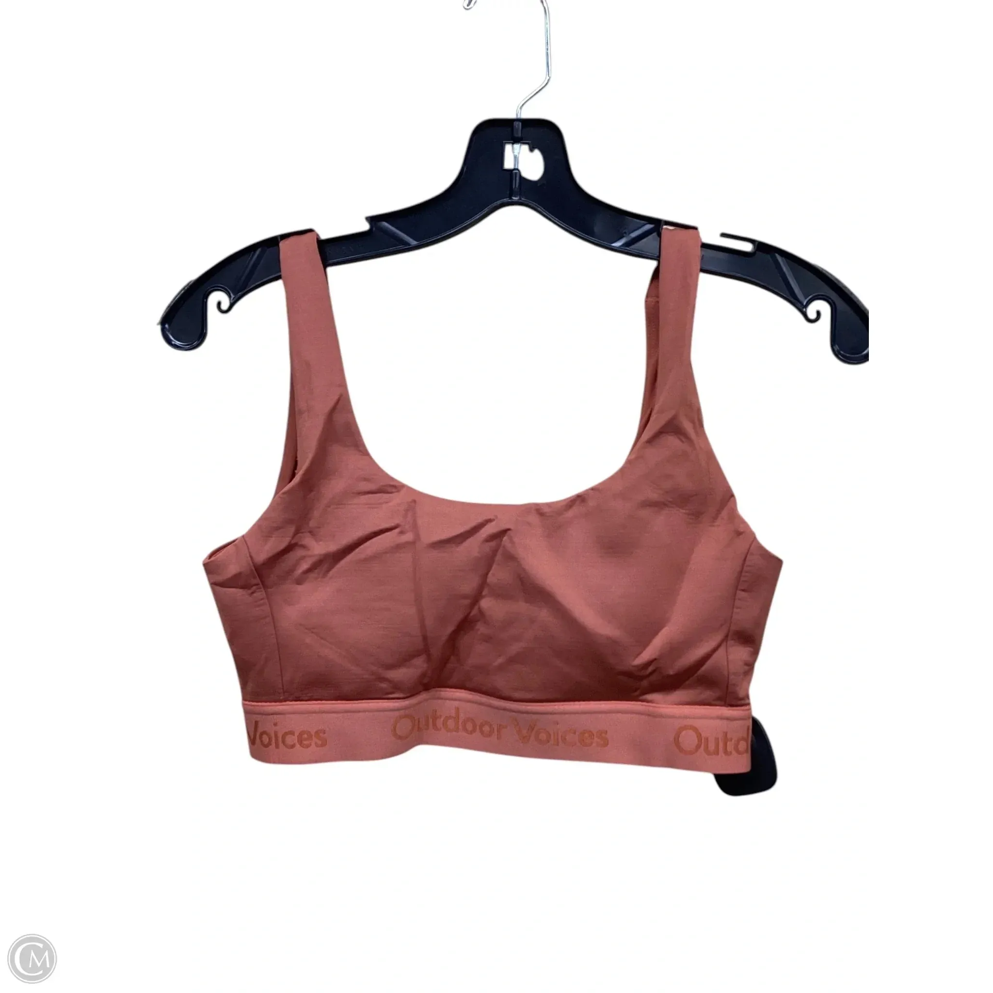 Athletic Bra By Outdoor Voices In Orange, Size: M