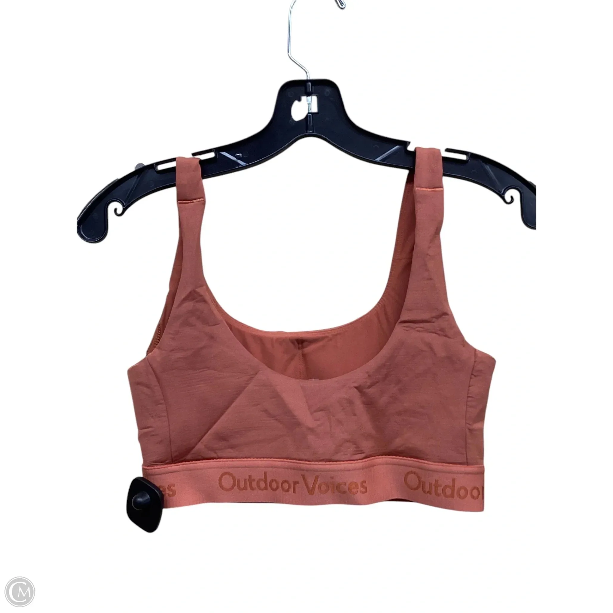 Athletic Bra By Outdoor Voices In Orange, Size: M