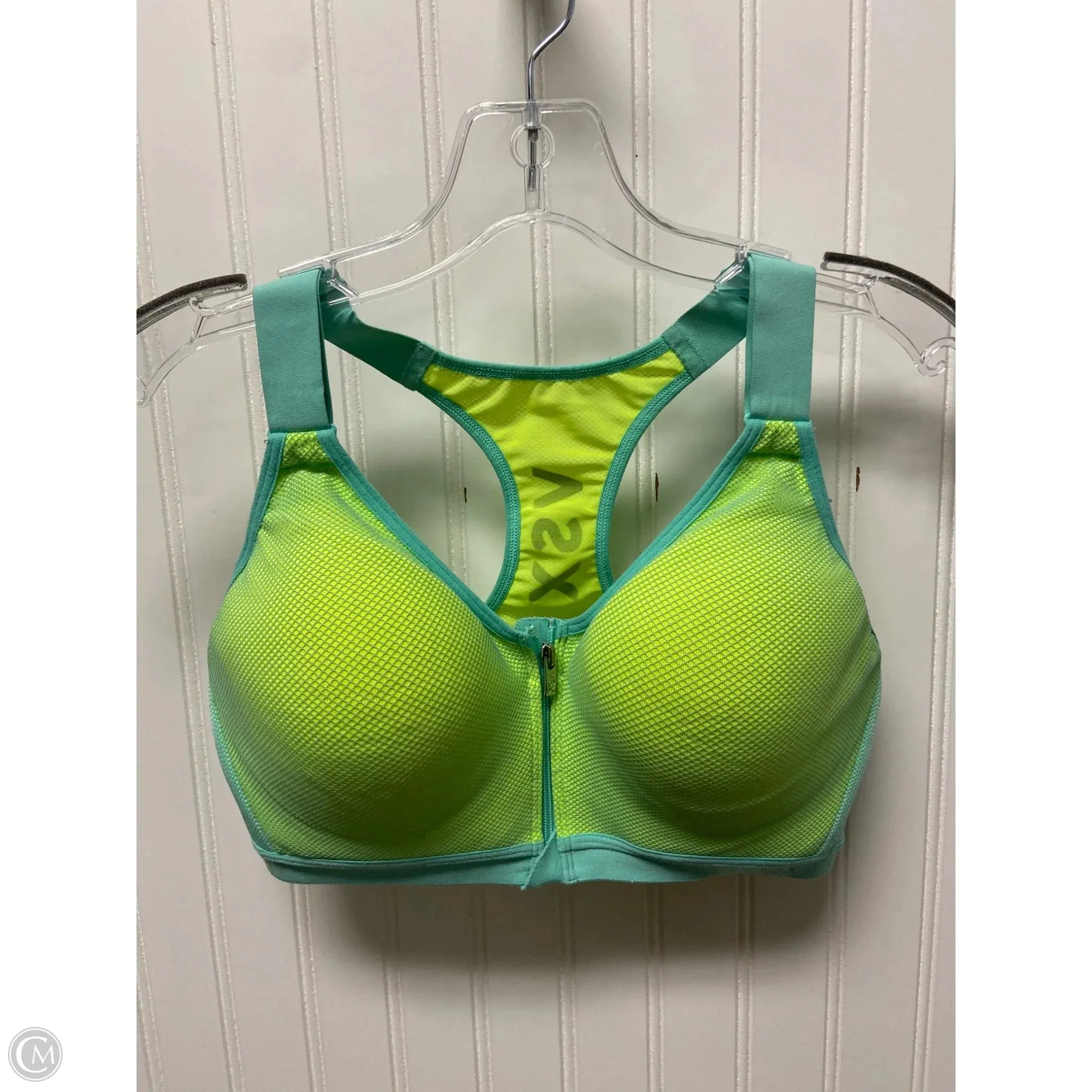 Athletic Bra By Victorias Secret In Green, Size: M
