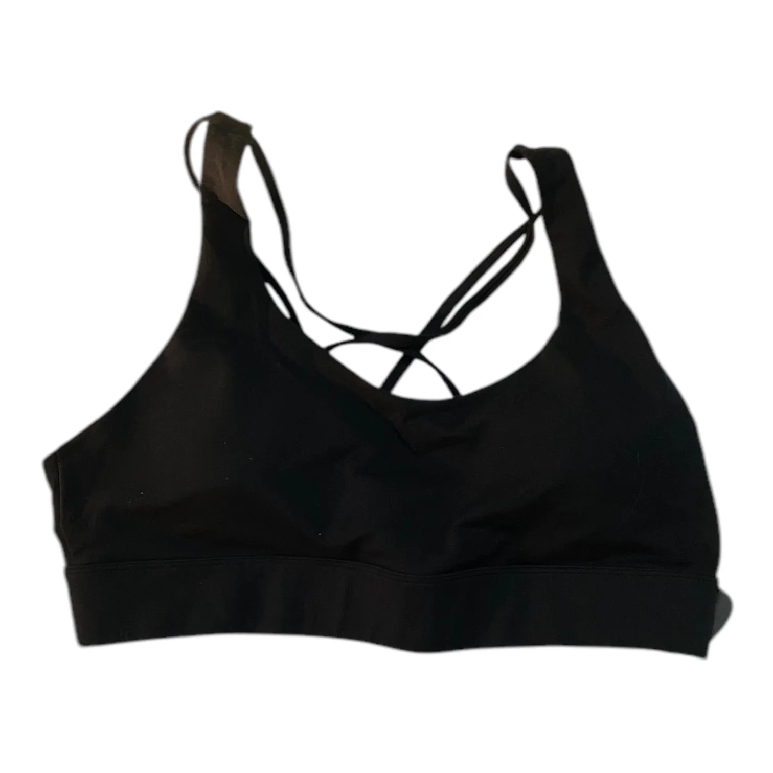 Athletic Bra By Zyia In Black, Size:3X