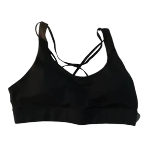 Athletic Bra By Zyia In Black, Size:3X