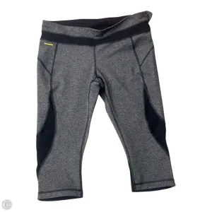 Athletic Capris By Lole In Black & Grey, Size: L